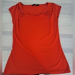 The Limited orange blouse size M